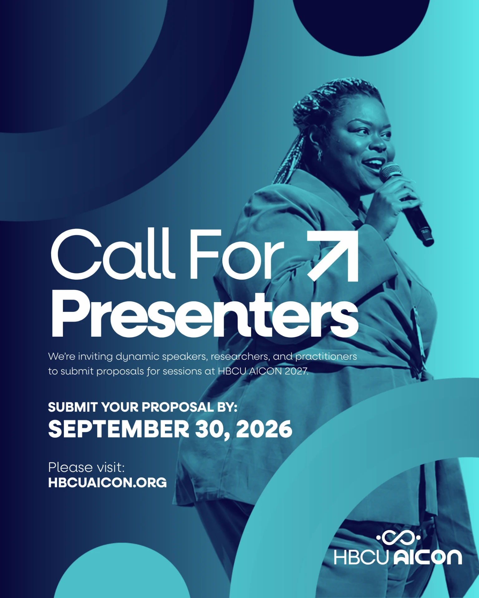 Call for Presenters — HBCU AICON 2027, submit your proposal by September 30, 2026